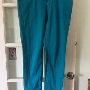 Kate Spade Teal Skinny Jeans